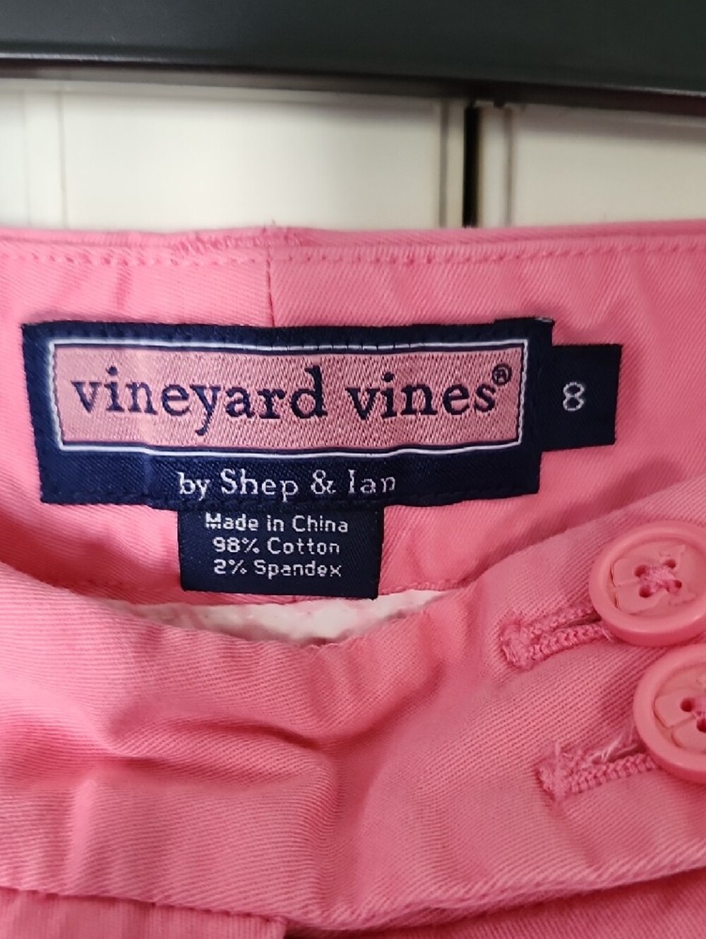 Vineyard Vines Pink Bermuda Shorts - Picture 2 of 3
